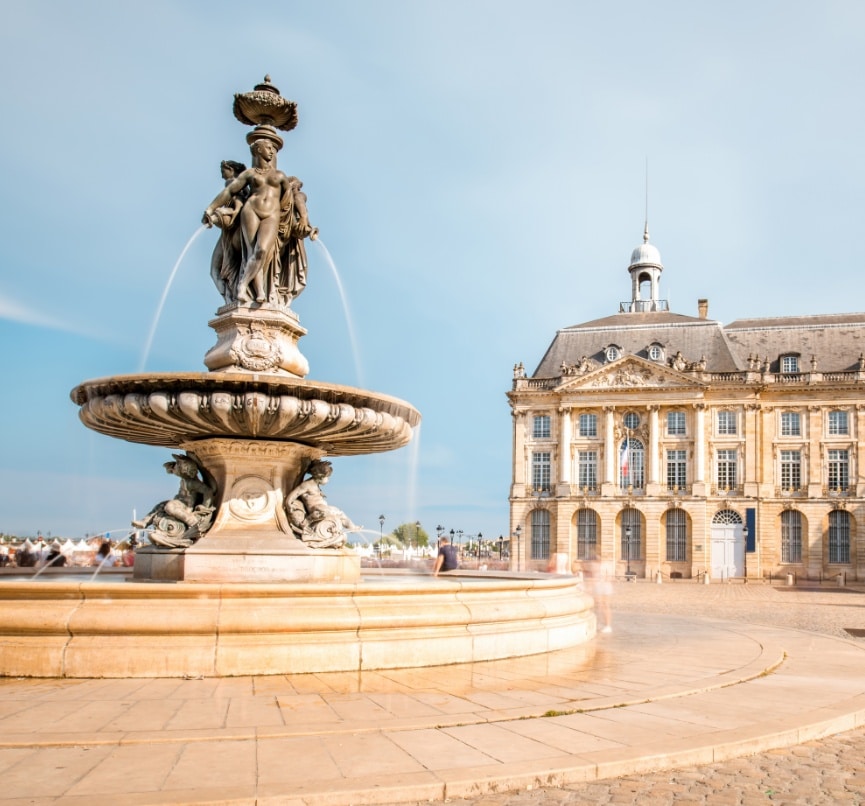 fontaine place de la bourse